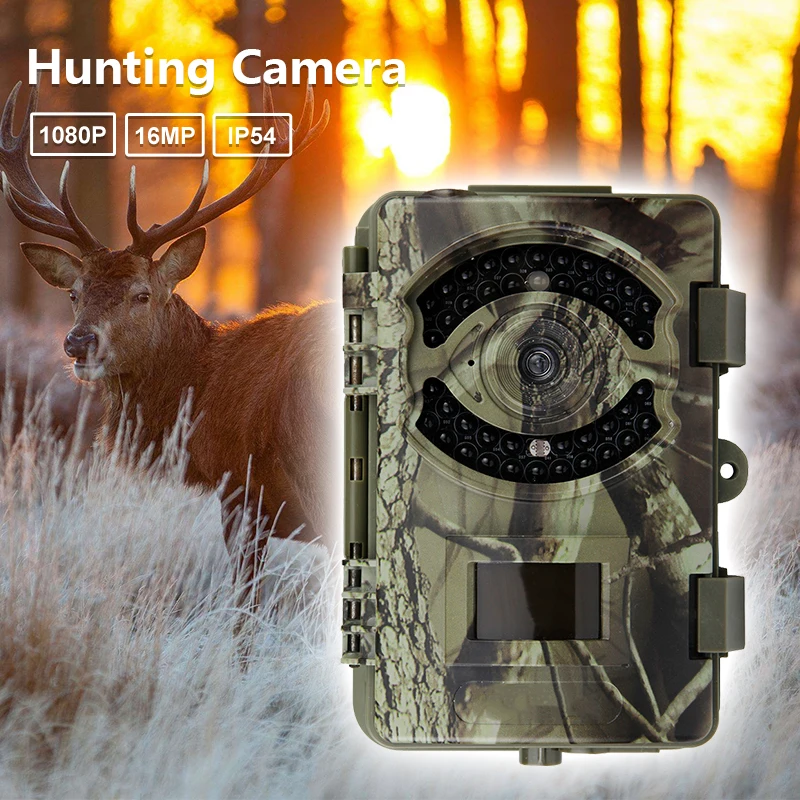 

Big Eye D3 Hunting Trail Camera 1080P 0.5s Trigger Time 16MP Camera Night Infrared Detection Camera Trail Camera