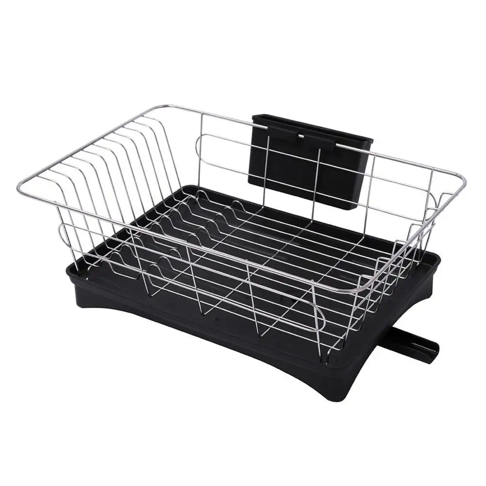

Multi Functional Stainless Steel Single Layer Drain Dish Rack-Double Layer Kitchen Dishware Storage Stand Storage Rack Tool