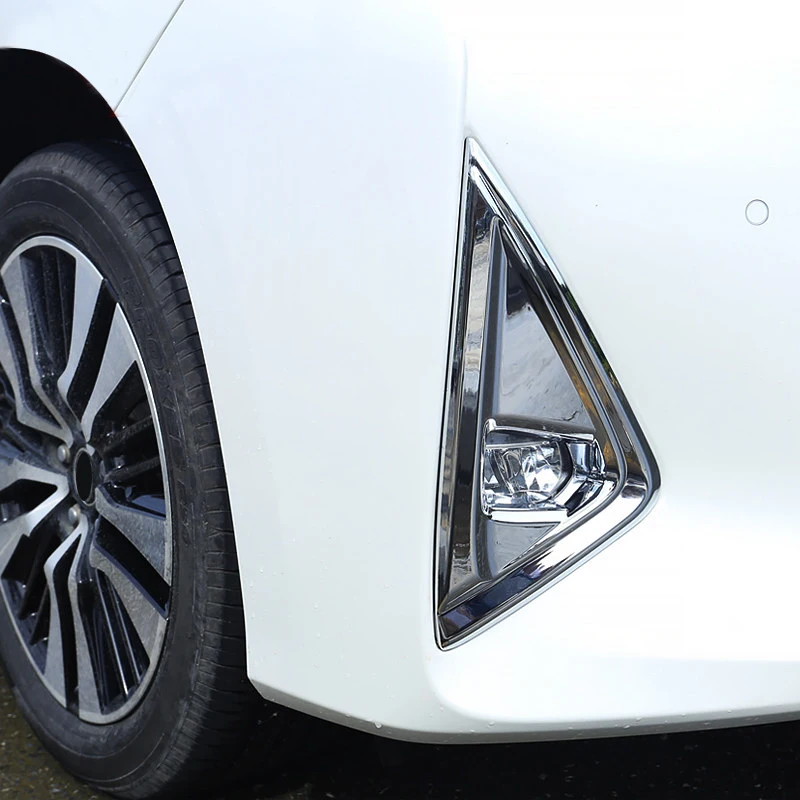 High flying для Toyota Alphard ABS Хром Передняя фара противотуманная фара светильник обрамление Накладка 2 шт