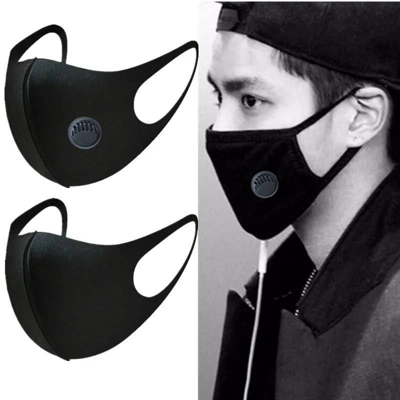 

PM2.5 Mouth Mask Dust Respirator Washable Reusable Masks Anti Pollution Muffle Unisex Dustproof Allergy/Asthma/Travel for mask