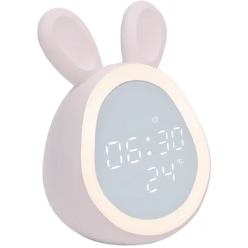 

Led Mirror Alarm Clock Digital Snooze Table Clock Mini Children Ring Clock Time Elektronik Saat Pocket Alarm Clock Cute HH50NZ