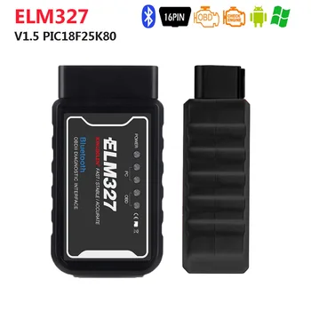 

BT V1.5 OBD Interface ICAR Error Code Scanner For Audi A3 A4 A6 A7 A A5 Q3 Q5 Q7 R8 RS3 TT RS Car Diagnostic Adapter OBD 2