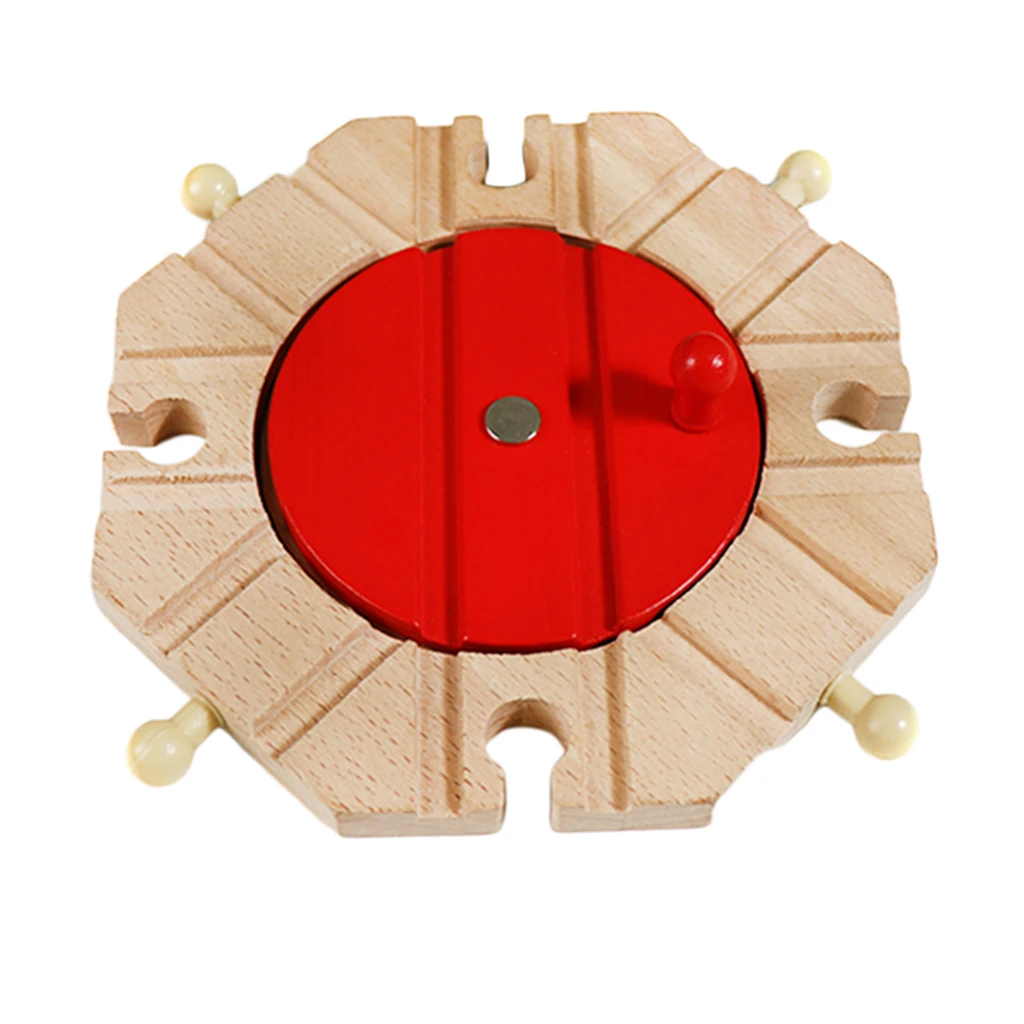 Wooden Railway Building Kits Hobbies  Compatible Accessories Turntable