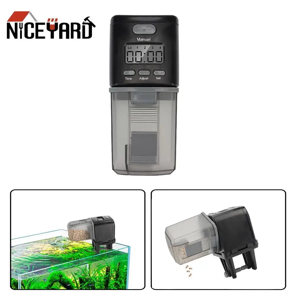NICEYARD Automatic Fish Feeder Smart Aquarium Tank Timer Digital Fish
