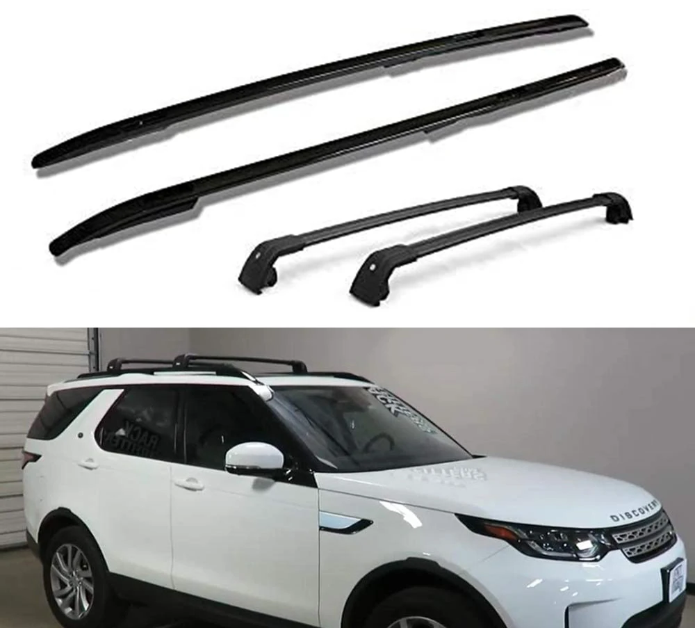 4Pcs Roof Racks Crossbars Kits Fits for Land Rover- New Discovery L462 2017-2020 Baggage Cargo Carriers Luggage Rail Side Bar | Автомобили