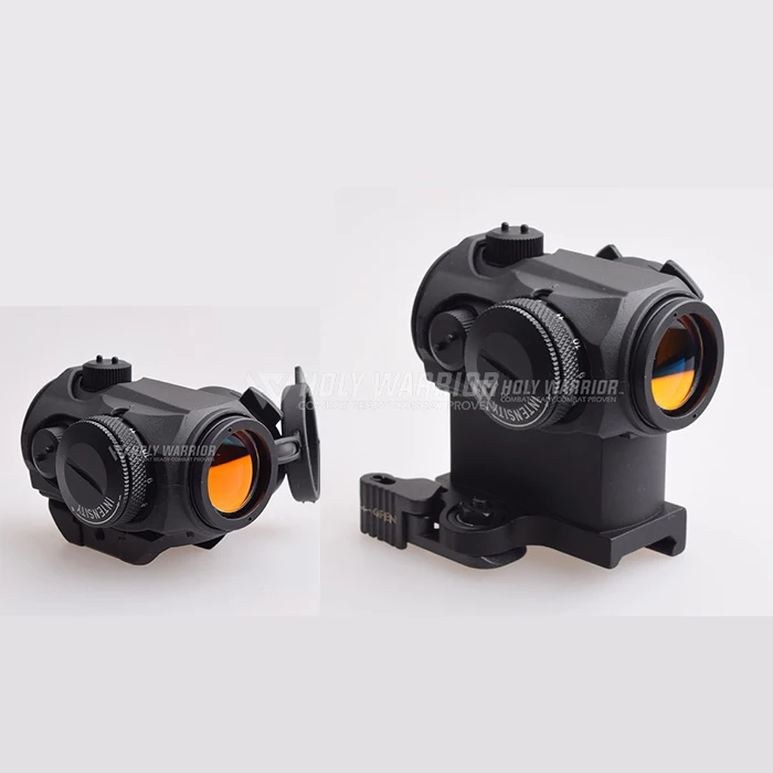 HolyWrrior AlmpoInt Tactical Dot Sight Mini 1X24 T1 Rifescope Sight Illuminated Sniper Red Green Dot Sight With Quick Release