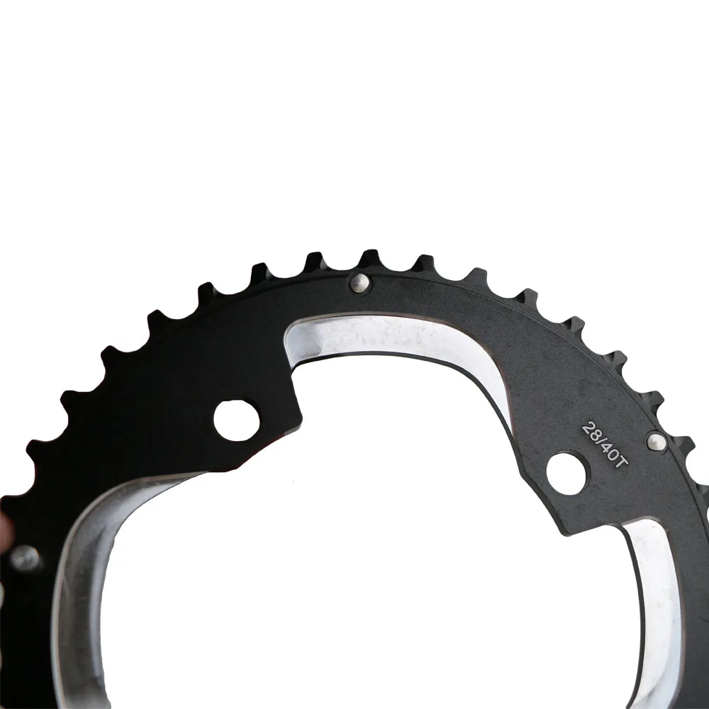 AL7075 сеть MTB Ring 64/104 BCD 28T 40T велосипедная Звездочка 2*10S двойной Кривошип цепь 9S 10S