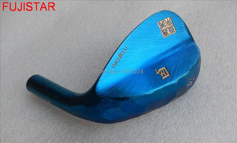 FUJISTAR GOLF ITOBORI кованые Углеродистые стальные клиновые головки для гольфа синего
