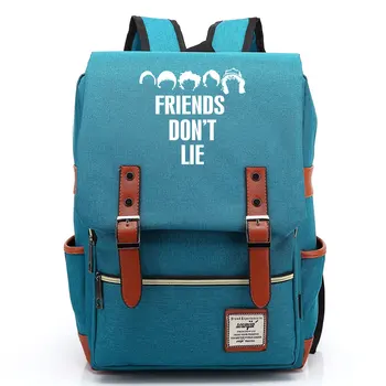 

Fashion TV Series Stranger Things Demogorgon Buckle Children School bag Teenagers Student Schoolbags Women Bagpack Men Backpack