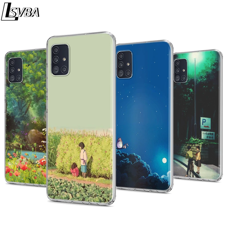 Корпус для студийной фотосъемки ghilii аниме Samsung Galaxy A91 A81 A71 A70S A51 A21 A20 A11 A01 Note 10 M10 M10S