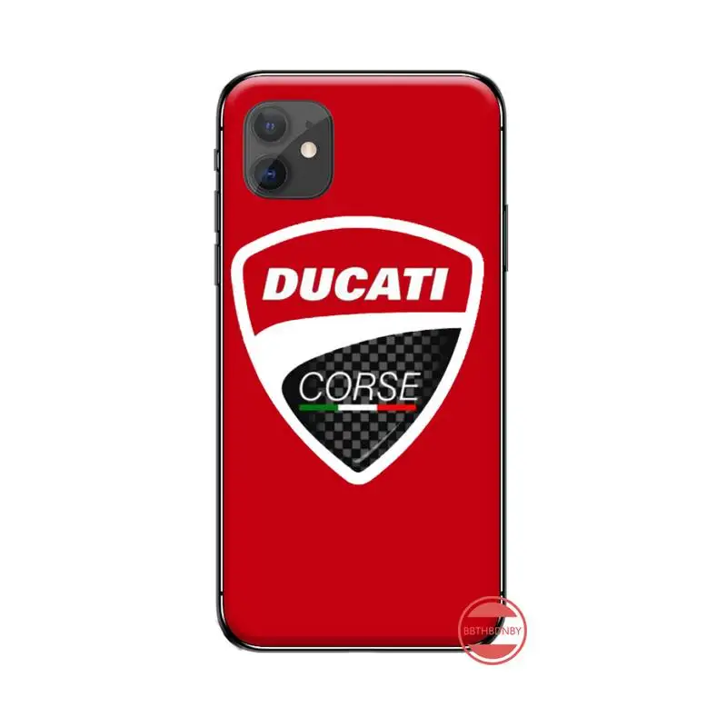 Ducati Corse чехол с логотипом для iphone 5 5S SE 5C 6 6S 7 8 plus X XS XR 11 PRO MAX|Бамперы| |
