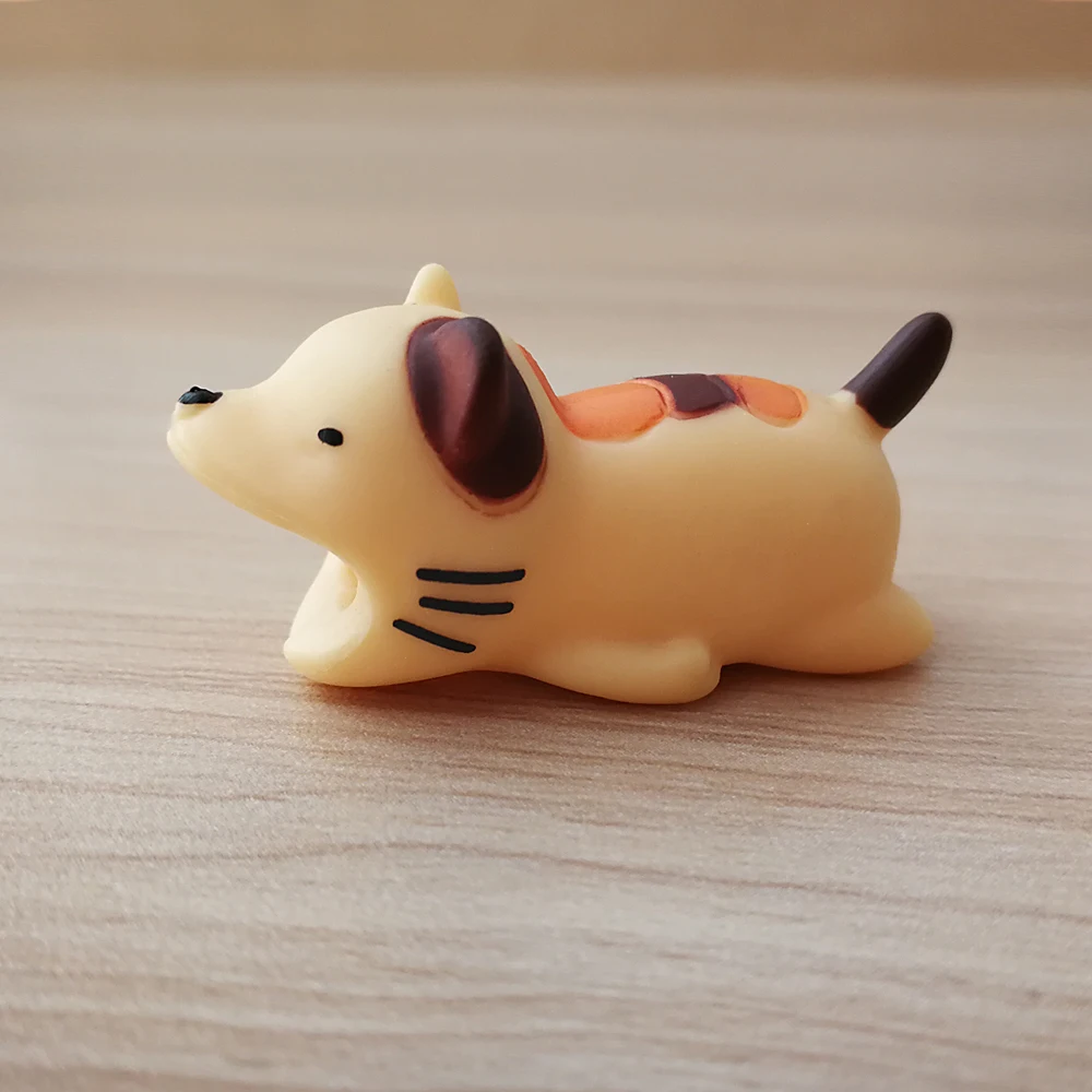 NO.9 USB кабель укусов протектор животного стильная футболка с изображением персонажей видеоигр крышка защищает чехол для Iphone кабель наушников кабель Друзья мобильного телефона де - Цвет: NO.9