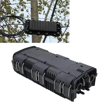 

2 in 2 out Horizontal Fiber Optic Splice Enclosure IP68 Waterproof Fiber Cable Connection Box Optical Fiber Splice Box