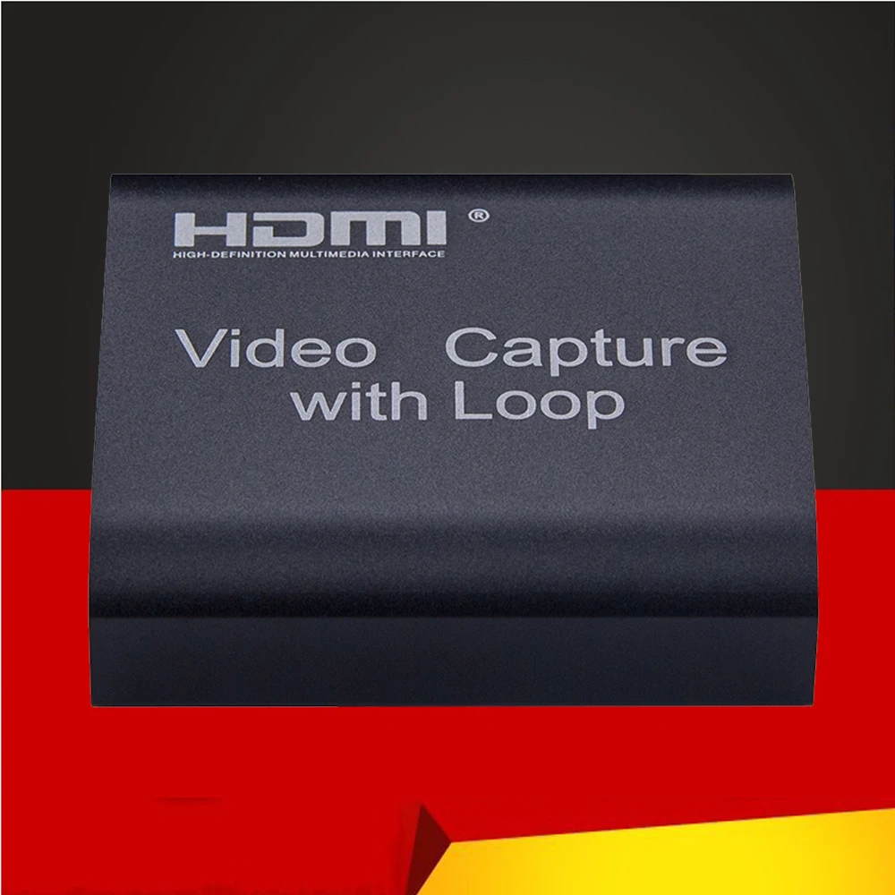 HDMI Capture Card Video Capture 4K 1080P USB 2 0 HDMI Video Capture Card Grabber Loop Output 