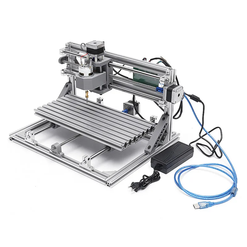 

CNC3018 3 Axises Mini DIY CNC Router GRBL Control Standard Spindle Motor Wood Engraving Machine PCB PVC Milling Engraver