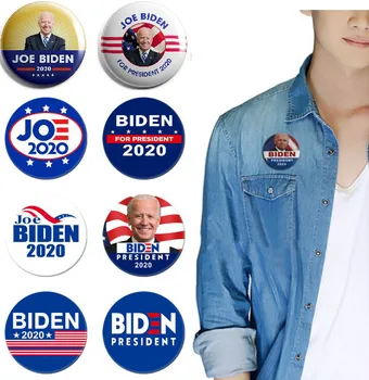 

Brand New Biden 2020 Brooch Collar Pin Joe Biden Bernie Sanders Badge Presidential Election Supporter Metal Pin Button Jewelry