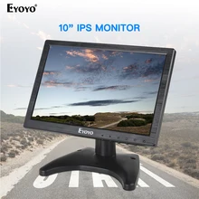 Eyoyo C711 1280*800 IPS 10 LCD HD screen monitor Computer PC Screen Video In Security Monitor With AV/VGA/HDMI/BNC/Speaker