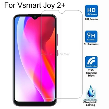 Перейти на Алиэкспресс и купить Для V smart Joy 2 plus закаленное стекло для Vsmart Joy 2 plus 2.5D 9H Премиум Защита экрана Закаленное стекло пленка Joy 2 plus