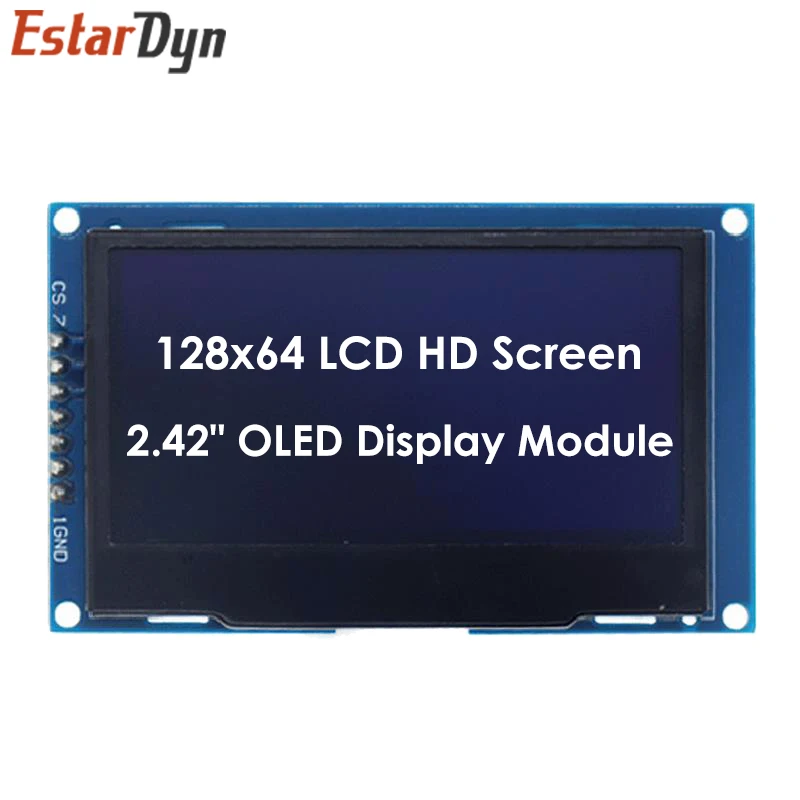 2.42インチ2.42インチoledディスプレイモジュール,128x64 lcd hd