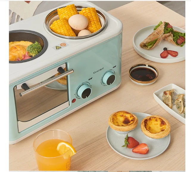 Breakfast machine Nosmok stick roast shabu-electric barbecue grill indoor Outdoor Party 6gear Toaster Furnace