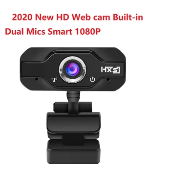 

2020 HD Webcam Built-in Dual Mics Smart 720P Web Camera USB Pro Stream Camera for Desktop Laptops PC Game Cam For OS Windows10/8