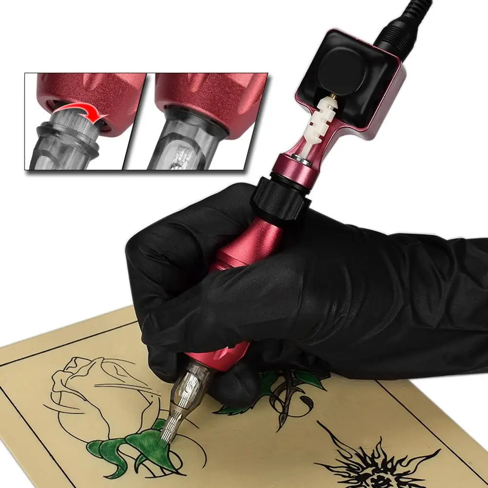 

Professional Tattoo Guns Body Art Motor Tattooing Gun Machine Permanent Makeup Tool Hot Quiet operation with low vibrating and l