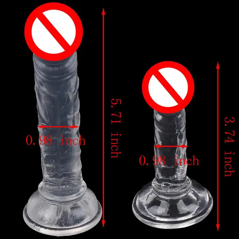 Big Dildo Suction Cup Sex Toys Female Masturbation Cock 9.5/14.5cm Skin Feeling Realistic Penis