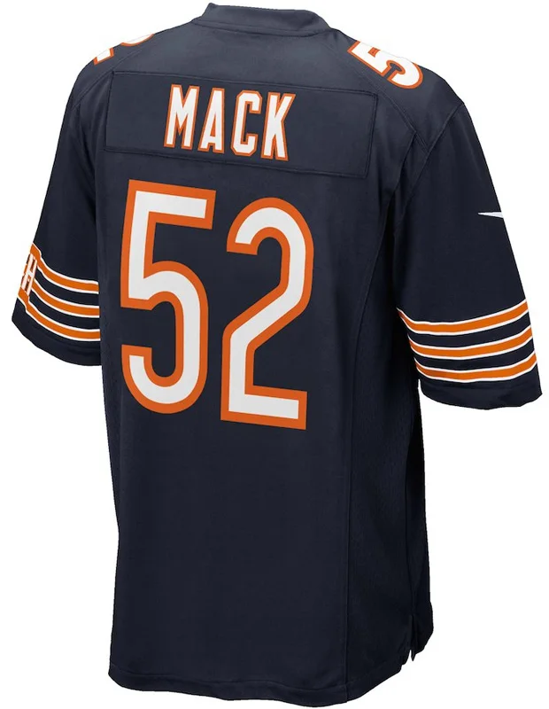 52 Khalil Mack JERSEY 10 Mitchell Trubisky 24 Howard 34 Walter трикотажные изделия payton дешевые продажи - Цвет: Limited