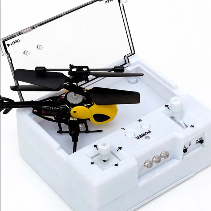 QS5010 3.5-channel mini remote control plane anti-fall and wind-resistant helicopter model children's educational toys 2