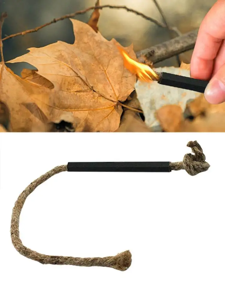 Tinder wick Survival Fire Starter Fire Pits & Wood Home & Living etna