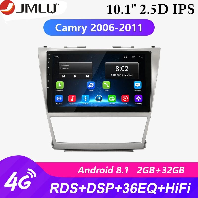 

For Toyota Camry 7 40 50 2006-2010 2G+32G Car Radio Multimedia Video Player Navigation GPS DSP RDS 2 din Head Unit AutoStereo