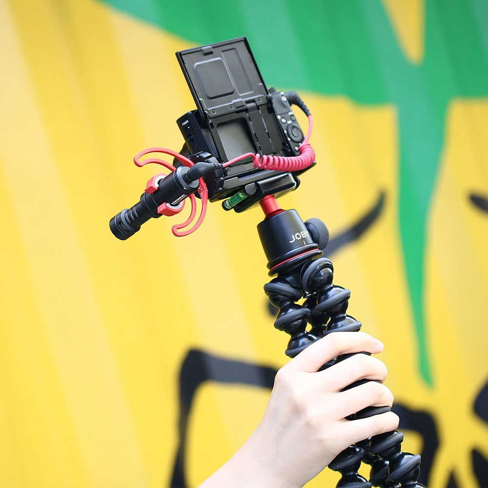 Ручка для микрофона UURig R017 L Type ручка камеры Sony RX100 VII/M1 M6 алюминиевая опорная