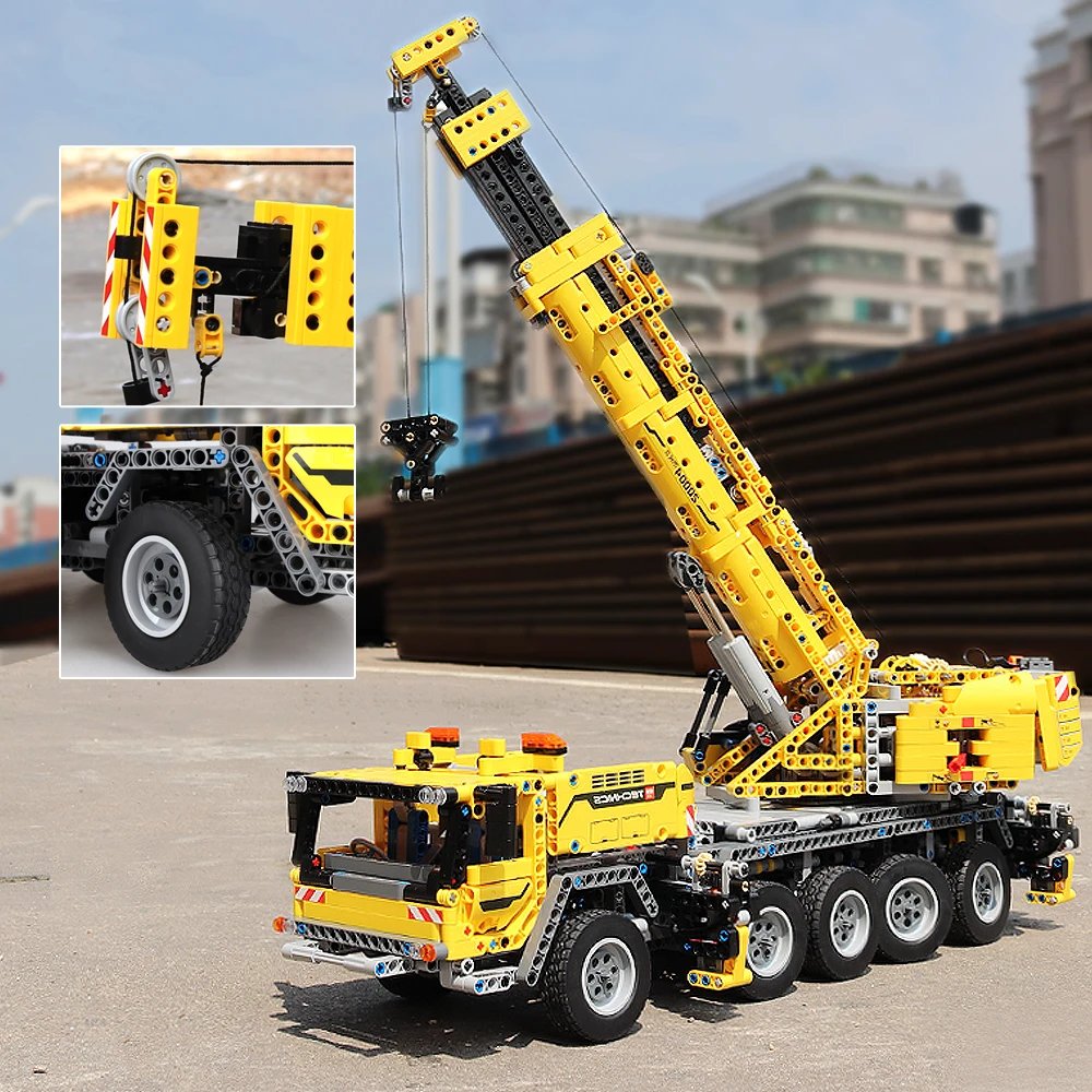 

New Technic RC Car 20004 Mobile Crane MK II Compatible with Iegose 42009 Building Blocks Bricks Educational Toys Children Gift