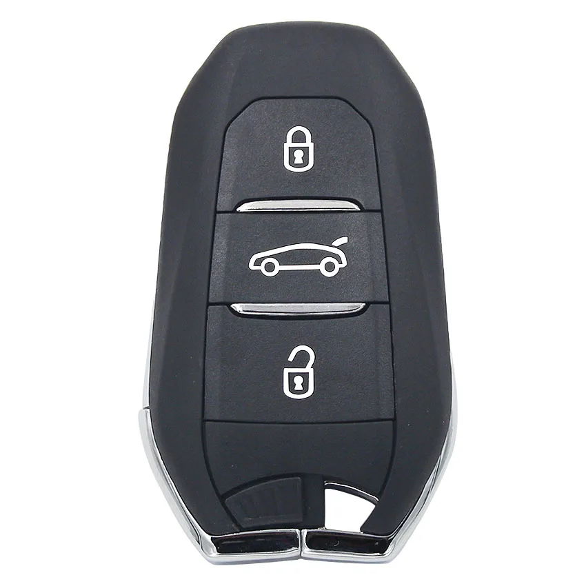 Keyless-go DS дистанционный смарт ключ-брелок 3 кнопки 433 МГц ID46(PCF7945) чип для peugeot 508 для Citroen C4 HU83 Blade с Goove