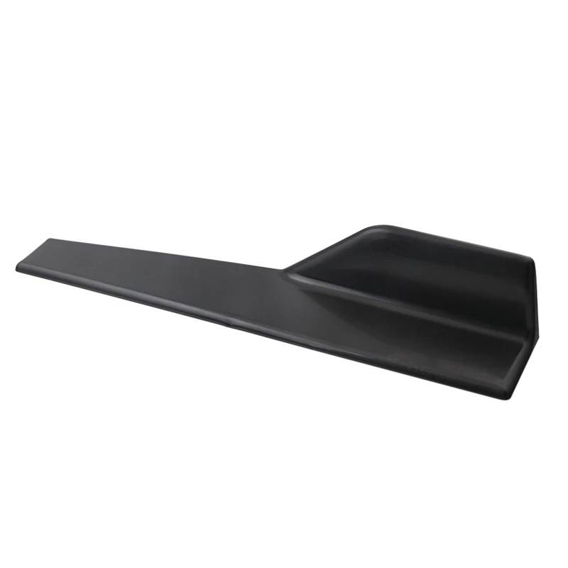 2Pcs/Pair Car Universal Carbon Fiber Modified Car Body Side Skirt Rocker Splitters Anti-Scratch Winglet 45cm Wings Bumper