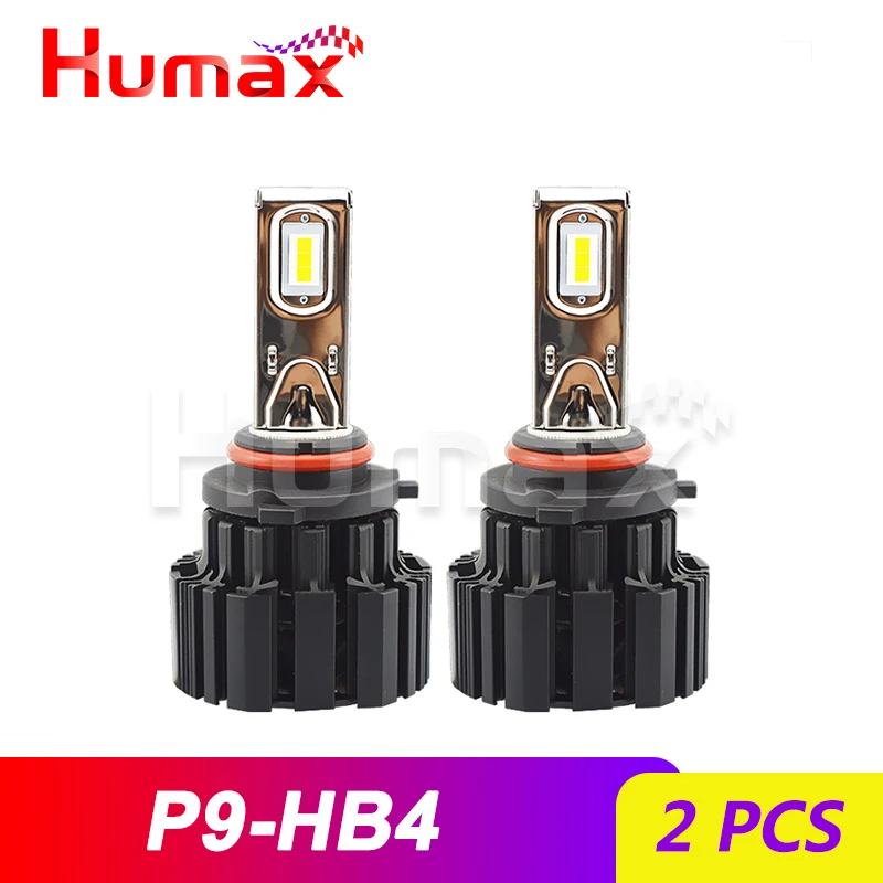 P9 2X3000 K H4 светодиодный H11 HB3 H7 HB4 P13W H8 светодиодный налобный фонарь для автомобиля, лампа дальнего и ближнего света, автомобильные лампы - Название цвета: HB4