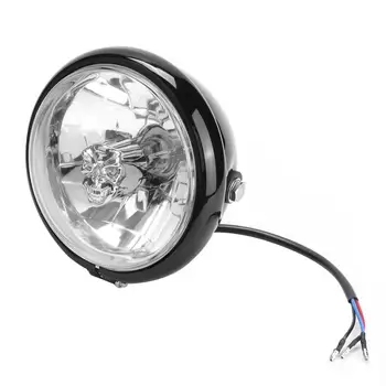 

5.75inches 12V 60/55W Retro Universal Motorcycle LED Lamp Headlight Fit for Yamaha Honda Kawasaki Indian Motocicleta