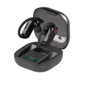 

Bluetooth Wireless Earphones Stereo Headphone In-ear Earbuds True Hifi Sport Headset With LED Digital Display Touch Control