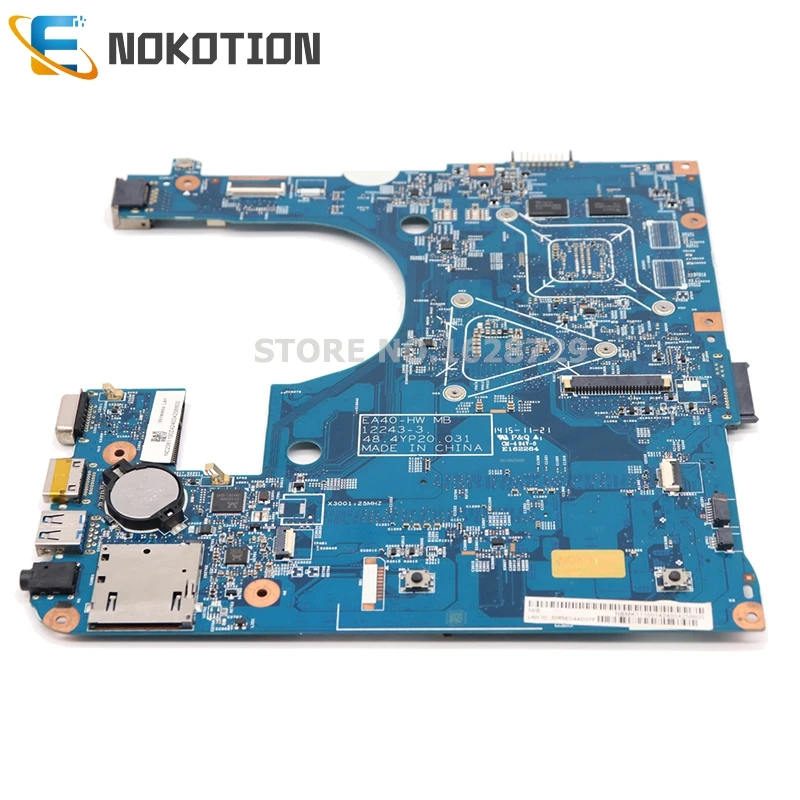NOKOTION для acer aspire E1-472G Материнская плата ноутбука 48.4yp7/01m 48.4YP01.01M NBMDC11005 SR16Q I3-4010U процессор GT720M GPU