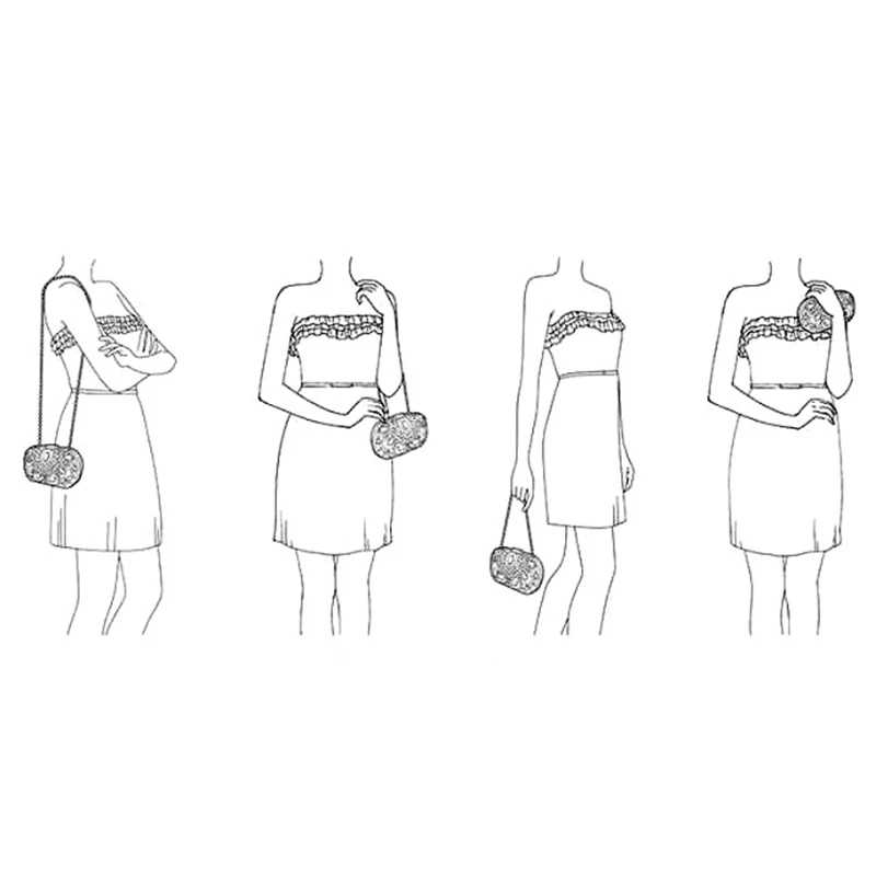 Модная женская сумка с кисточками, металлический маленький Повседневный клатч, сумки на цепочке, вечерние сумочки женские кнопочный телефон сумки с карманами, золото