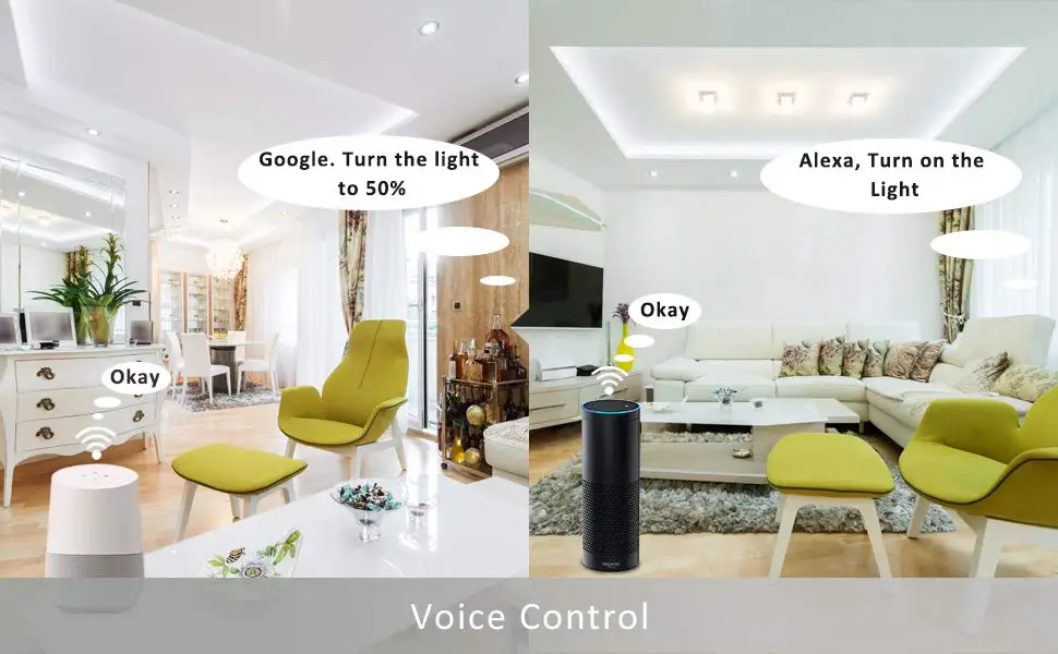 Умный wifi светильник tuya, лампа E27 с регулируемой яркостью, rgb, 100 в, 240 в, smart blubs, 2700 к, 6500 К, умный светильник на кровать, alexa, google assistant для дома