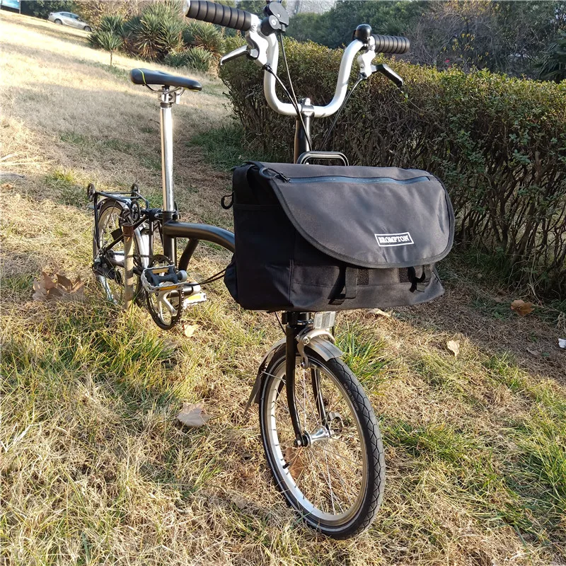 

ACEOFFIX For Brompton S Bag SBag Basket Bag for Folding Bike Brompton Vegetable Bag Frame Bicycle Accessories