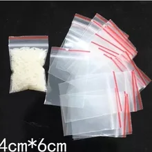 7 size 100pcs 10x15/6x8 Small Mini Zip lock Baggies Plastic Packaging Bags small Plastic zipper bag ziplock Packing Storage Bags