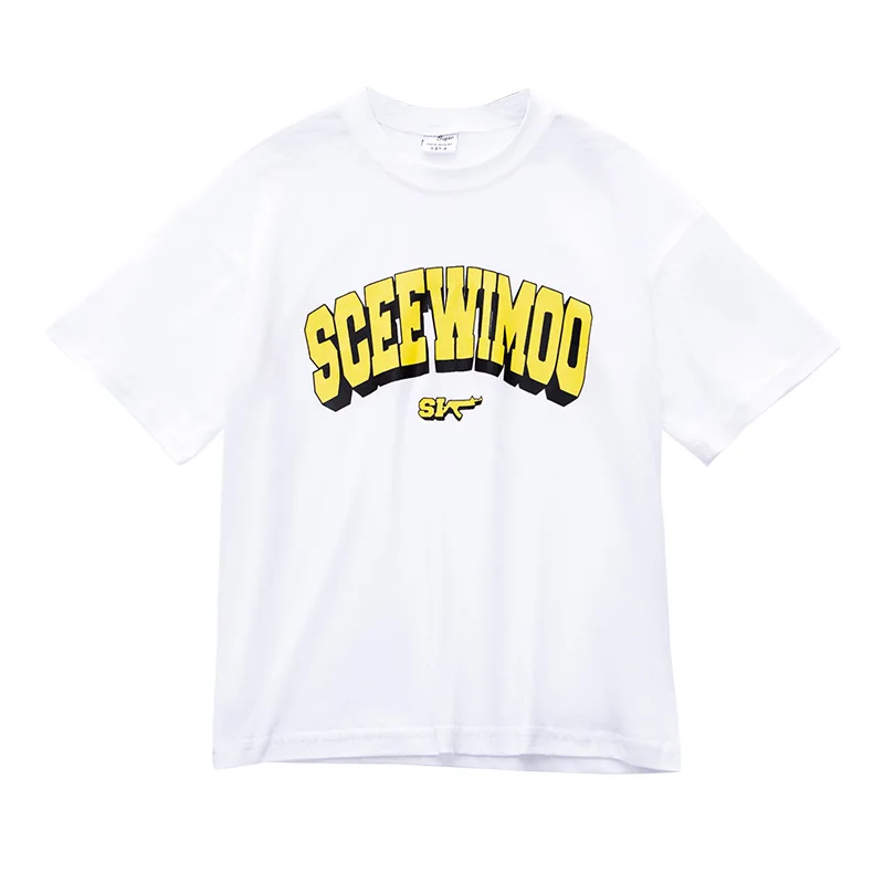 T-shirt Детская Одежда для танцев в стиле хип-хоп; детская рубашка в клетку; брюки для девочек; Современный бальный костюм для джаза; Одежда для танцев; DQS2394 - Цвет: T-shirt