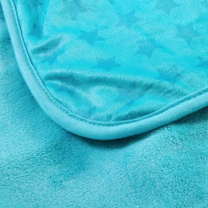 Авторизованное одеяло с изображением Диснея голубого Микки и розового Минни для девочек, тонкое стеганое одеяло простыня с мультгероями плед из овечьей шерсти 150x200 см