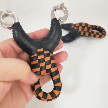 

Archery Hunting Shooting Slingshot Stainless Steel Shooting Outdoor Shooting Professional Bow with Rubber Band 2020