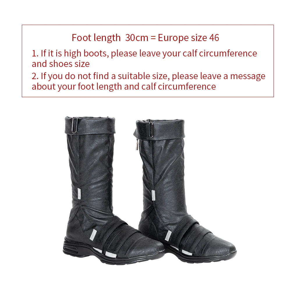 Manluyunxiao Dante Cosplay Deluxe Male High Boots Dmc 5 Outfit Leather  Shoes Carnival Halloween Costumes For Kids Men - Shoes - AliExpress