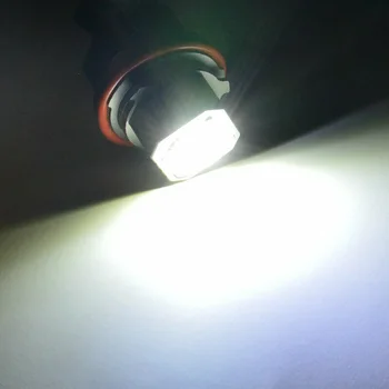 

6000K Angel eye light 5W XB-D White LED Halo For BMW E39 E60 E63 X5 Auto