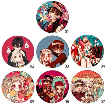 

Japan Anime Jibaku Shounen Hanako-kun Nene Yashiro Teru Minamoto Hanako Cosplay Toilet-Bound Hanako-kun Brooch Pin