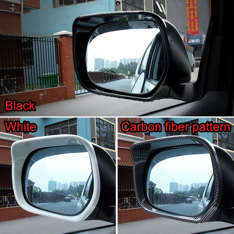 Rearview Mirror Rainproof Cover Rain Eyebrow For Toyota Land Cruiser 200 Prado 150 LC200 LC150 Exterior Accessories rearview mirror rain shield rearview mirror rain eyebrow car rearview mirror visor rearview mirror rain guard rearview mirror visor